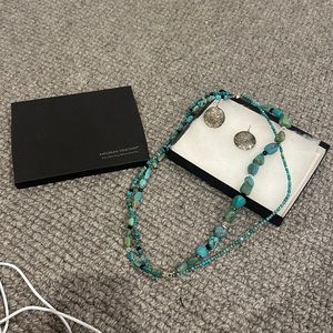 sterling silver necklace and earrings from silpada designs BNWB